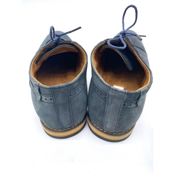 Steve Madden Blue Mens Joistt #752 Cap Toe Oxford Men’s Dress Shoes 10D - Picture 9 of 14